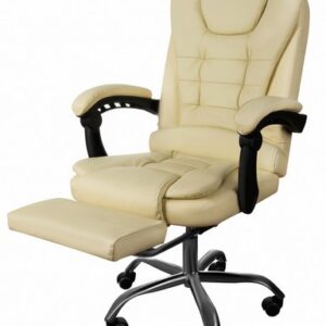 Kontoritool "Big Boss",jalatugi, ökonahk,kreemjas.
