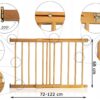 BRAMKA-OCHRONNA-DLA-DZIECI-NA-SCHODY-72-122-68cm-Kolor-bezowy Turvavärav lastele ja lemmikloomadele 72-122cm.