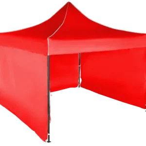 PopUp telk/aiapaviljon 3x3m,+3 seina ,punane  .Tasuta kulleriga koju!