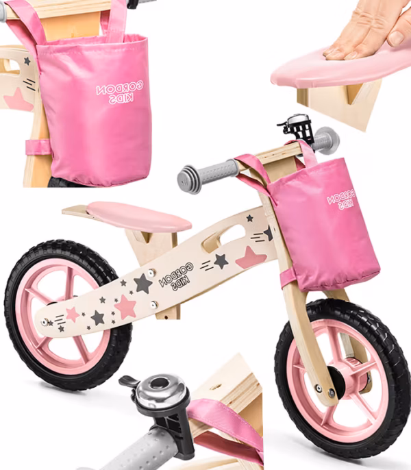 Puidust jooksuratas.Sinine,roosa .Tasuta kulleriga koju!