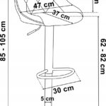 HOKER-KRZESLO-BAROWE-OBROTOWE-PIKOWANE-LOFTOWE-LOFT-CZARNY-Glebokosc-siedziska-37-cm Baaritool "Hoker" 2tk. tepitud ja ökonahast.Must.Tasuta kulleriga koju!