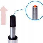 HOKER-KRZESLO-BAROWE-OBROTOWE-PIKOWANE-LOFTOWE-LOFT-CZARNY-Material-metal Baaritool "Hoker" 2tk. tepitud ja ökonahast.Must.Tasuta kulleriga koju!