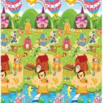 Kahepoolne mängumatt 180x200cm.