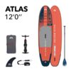 SUP laud Aqua Marina ATLAS 366x86x15 cm.Tasuta kulleriga koju!