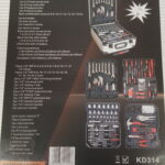 Tööriistakomplekt 188 osa.