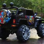 JEEP-J19G-4x4-NA-AKUMULATOR-AUTO-MP3-GRAFITI-BUJAK1118 Laste elektriauto JEEP,4×4,MP3,pult.Tasuta kulleriga koju!