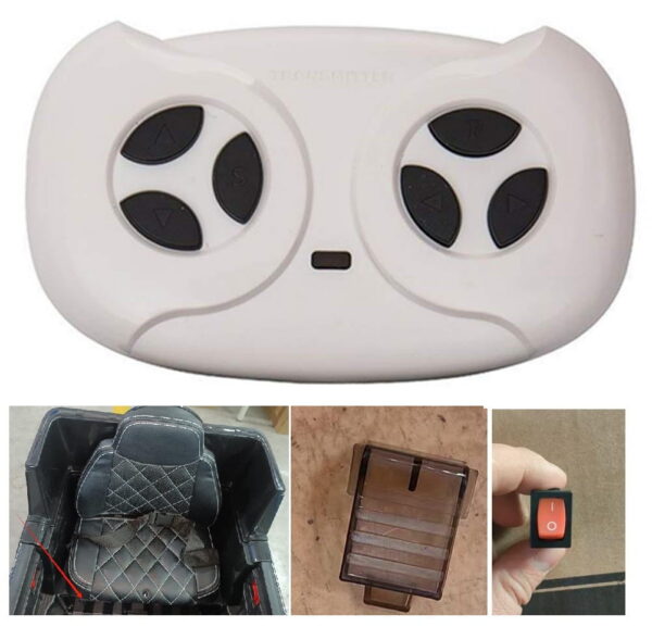 PILOT---PRZELACZNIK Laste elektriauto MB AMG GTR,valge ,pult,nahkiste, pehmed eva rattad.Tasuta kulleriga koju!