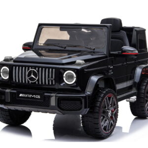 Samochod-na-akumulator-Mercedes-G63 Laste VIP elektriauto MB G63, värvivalik ,4x45W,nahkiste,pehmed eva rattad.Valge.Tasuta kulleriga koju!