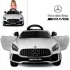 Samochod-na-akumulator-mercedes-AMG-GTR-S (1) Laste elektriauto MB AMG GTR,valge ,pult,nahkiste, pehmed eva rattad.Tasuta kulleriga koju!