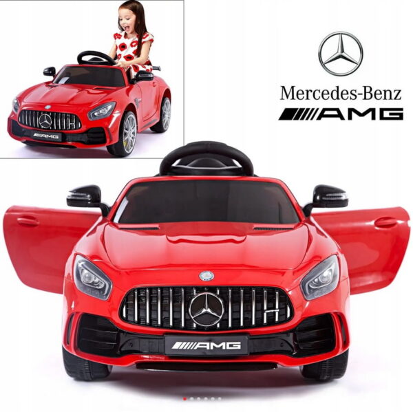 Laste elektriauto MB AMG GTR,värvialik ,pult,nahkiste, pehmed eva rattad.Tasuta kulleriga koju!