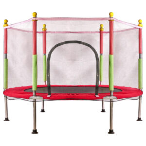 KX4728 Trampolina ogrodowa dla dzieci siatka 140x116cm 1-2 Batuut 140cmx118cm.