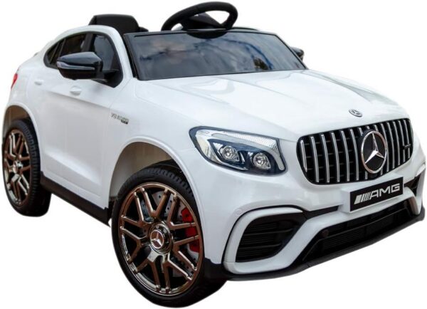 Laste elektriauto MB GLC 63S 4×45W,pult,nahkiste,pehmed eva rattad.Tasuta kulleriga koju!