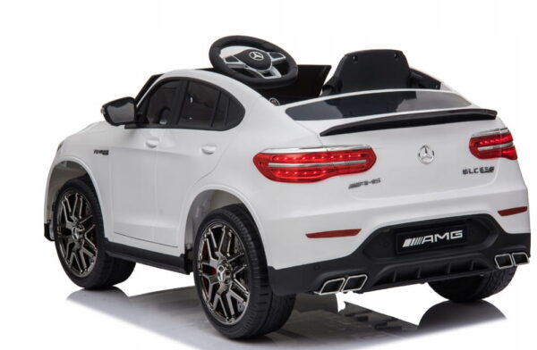 Laste elektriauto MB GLC 63S 4×45W,pult,nahkiste,pehmed eva rattad.Tasuta kulleriga koju!