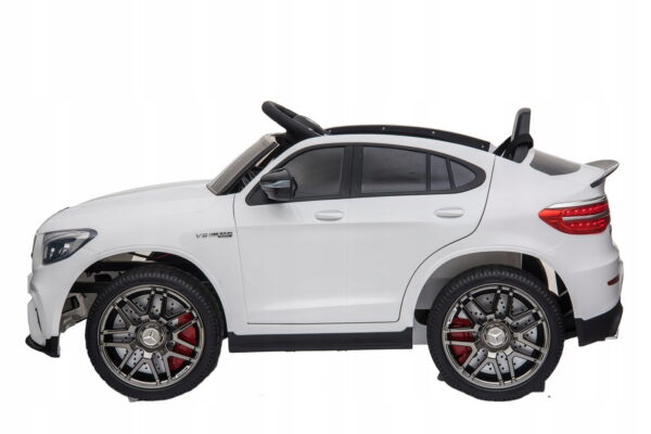 Laste elektriauto MB GLC 63S 4×45W,pult,nahkiste,pehmed eva rattad.Tasuta kulleriga koju!