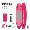 SUP laud Aqua Marina CORAL 310x78x12cm.,Tasuta kulleriga koju!