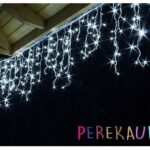 Jõulutuled "Jääpurikad"200led, valge ,7,5m.