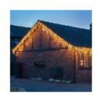 Jõulutuled,jääpurika​d 500led,22,5m.,soe valge+flash efekt !