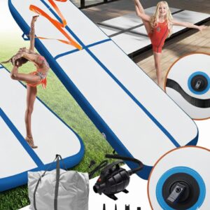 Airtrack 3m,Akrobaatikarada-treeningmatt,täispuhutav. sinine.Tasuta kulleriga koju!