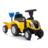 Pealeistutav tõuketraktor haagisega+ valgus ja heliefektid,kollane.