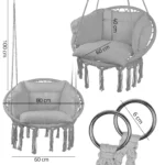 Võrktool/Ripptool  suure padjaga,hall.SOODUSMÜÜK!