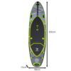 SUP laud ”Green “+lisavarustus,335cm.ja kuni 170kg!
