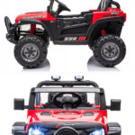 674f46a525c25a2f63eca525_JEEP-NA-AKUMULATOR-AUTKO-DLA-DZIECI-TERENOWE-BAGAZNIK-MP3-AUX-USB-KLAKSON_4 Laste elektriauto JEEP"Jungle",2x55W,MP3,tagaamordid,pult.Tasuta kulleriga koju!