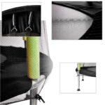 Trampolina-ogrodowa-dla-dzieci-siatka-140-cm-zielona-169840 Batuut 140cmx118cm.Roheline.