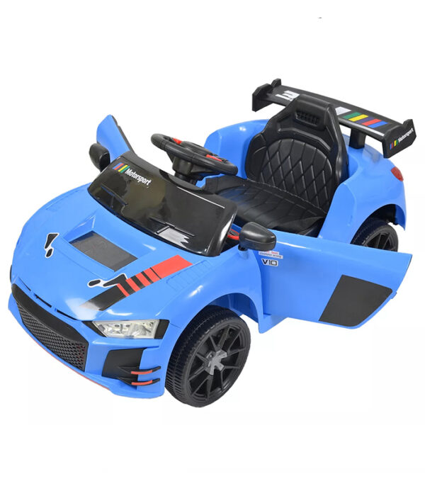 Laste elektriauto "Sport",esiamordid,LED,pult,spoiler.punane ja sinine.Tasuta kulleriga koju! - Image 2