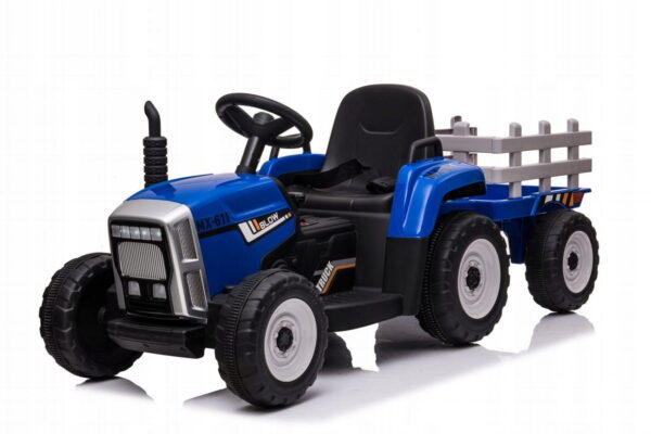 Elektriline traktor haagisega,2x45W,usb, muusika,Led,pult.Tasuta kulleriga koju! - Image 2