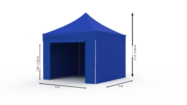 Popup telk "Proframe" 3x3m,+ 4 seina,Värvivalik .Tasuta kulleriga koju! - Image 9