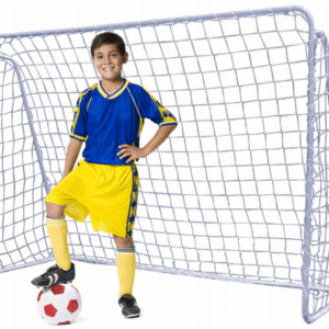 Metallist jalgpallivärav 213x150x90cm, valge  .Tasuta kulleriga koju!