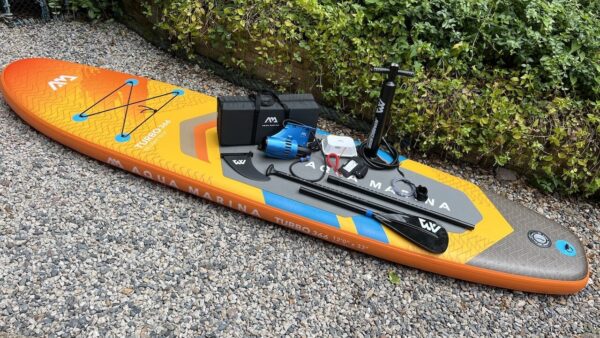 SUP laud Aqua Marina TURBO elektrilise uimega BLUEDRIVE S 366x84x15 cm.Tasuta kulleriga koju! - Image 2