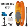 SUP laud Aqua Marina TURBO elektrilise uimega BLUEDRIVE S 366x84x15 cm.Tasuta kulleriga koju!