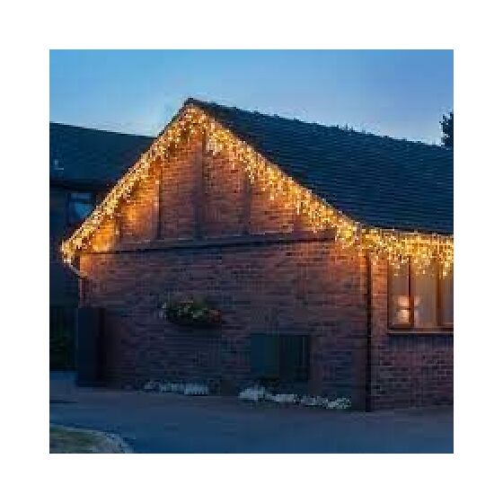 95989782 Jõulutuled "jääpurikad"100led,soe valge ,3,2m.