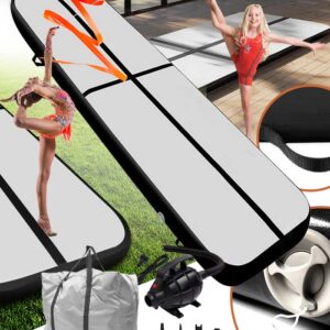 Airtrack 3m,Akrobaatikarada-treeningmatt,täispuhutav.Must .Tasuta kulleriga koju!