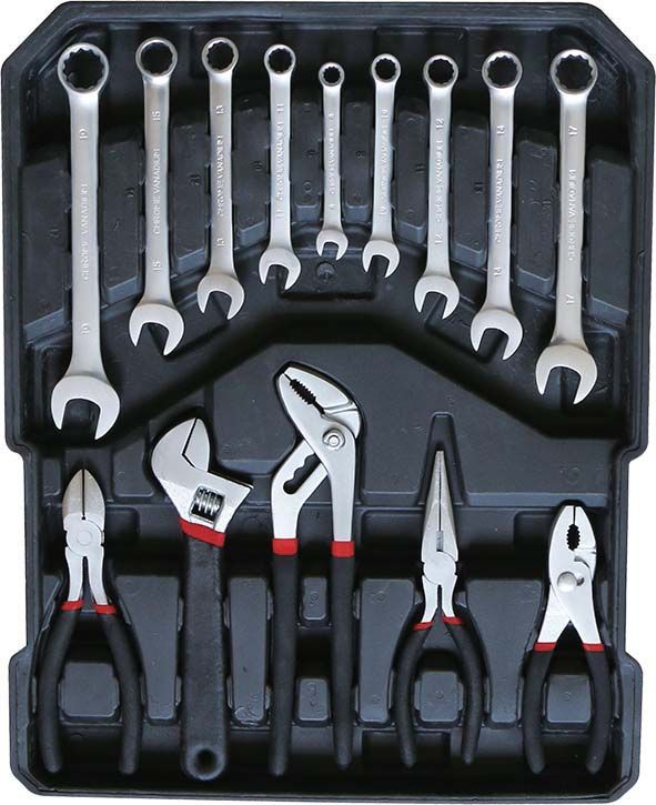 Tööriistakomplekt 253 osa.