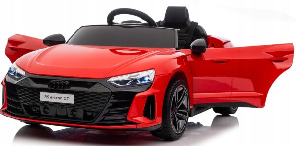 e-tron Elektriauto Audi "RS E-tron GT",4x4,lisadega,nahksisu,punane,valge .Tasuta kulleriga koju!