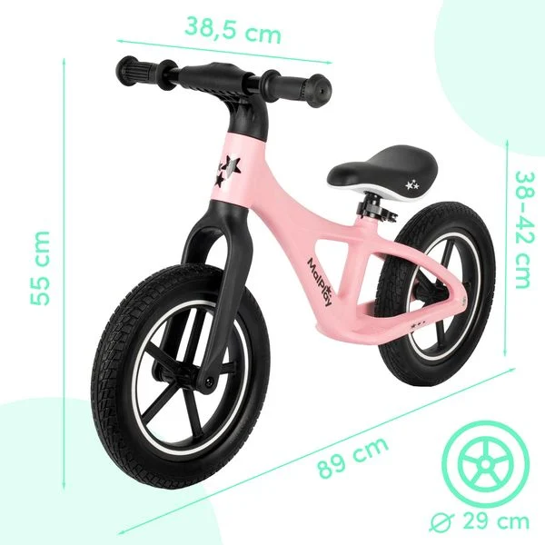 Jooksuratas ,vaid 3,5kg.roosa.