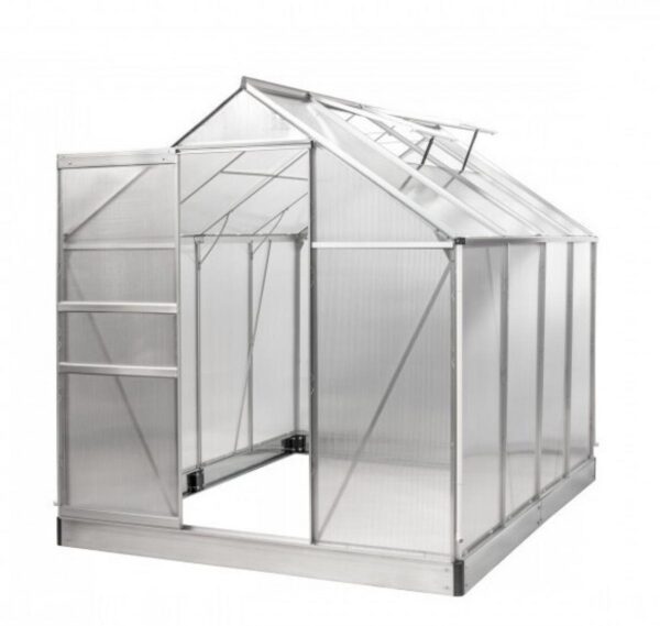 4,75,1 Polükarbonaadist kasvuhoone 4,75 m²,2,5x1,9m.Tasuta kulleriga koju!