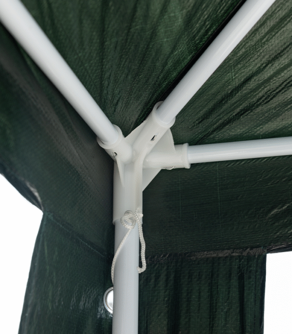 Aiapaviljon/telk 3x4m.Roheline.4 seina,2 akendega, 2 lukuga.Tasuta kulleriga koju!