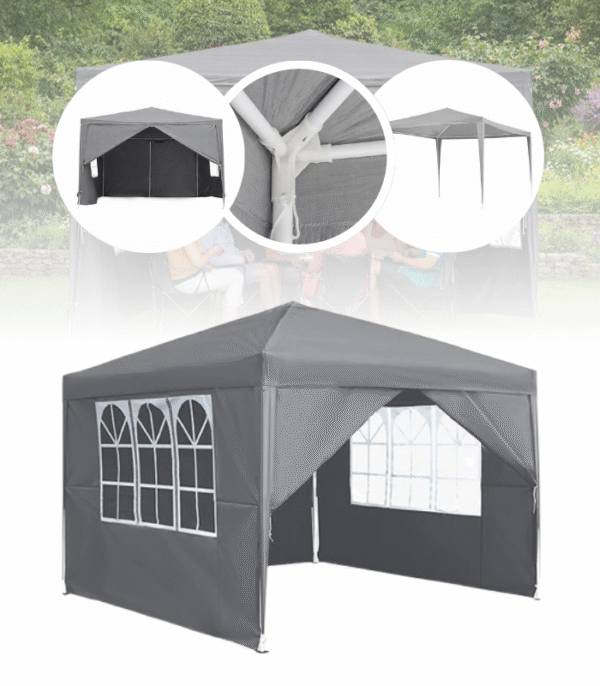 6989a1754b8ef5dd79245896_MINIATURKA Aiapaviljon/telk 3x3m.4 seina,2 akendega, 2 lukuga.Tasuta kulleriga koju!