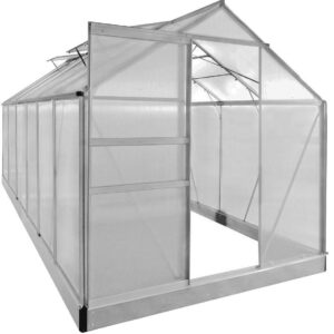 Polükarbonaadist kasvuhoone 7,22 m²,3,8x1,9m.Tasuta kulleriga koju!