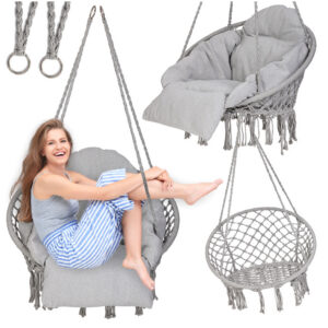 Võrktool/Ripptool  suure padjaga,hall.