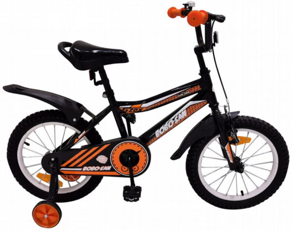 Jalgratas 16" must oranziga .Tasuta kulleriga koju!