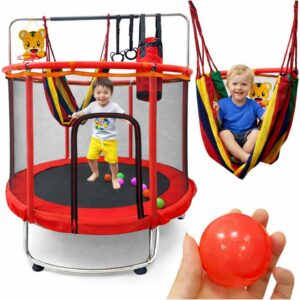 Trampoline-for-children-garden-ball-net-basketball-150cm-red-182300 Batuut lisadega 155cmx112cm.Punane ja sinine.Tasuta kulleriga koju!