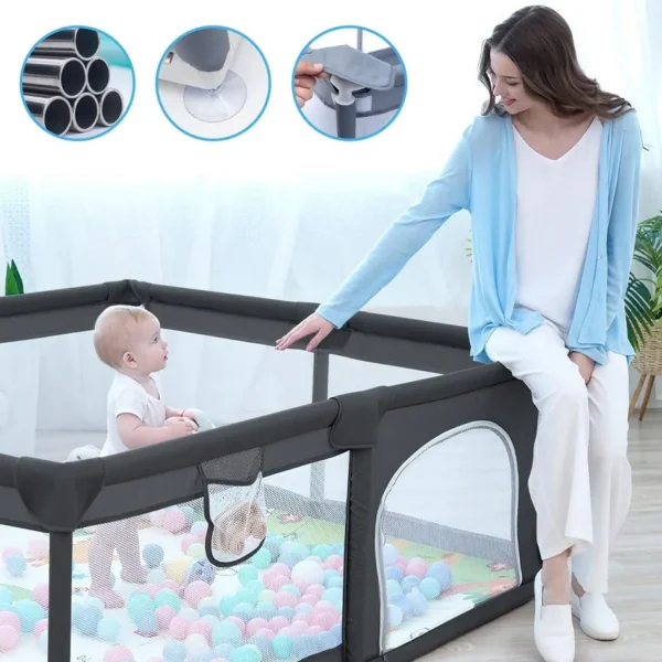 Laste mänguaedik 180x150cm.