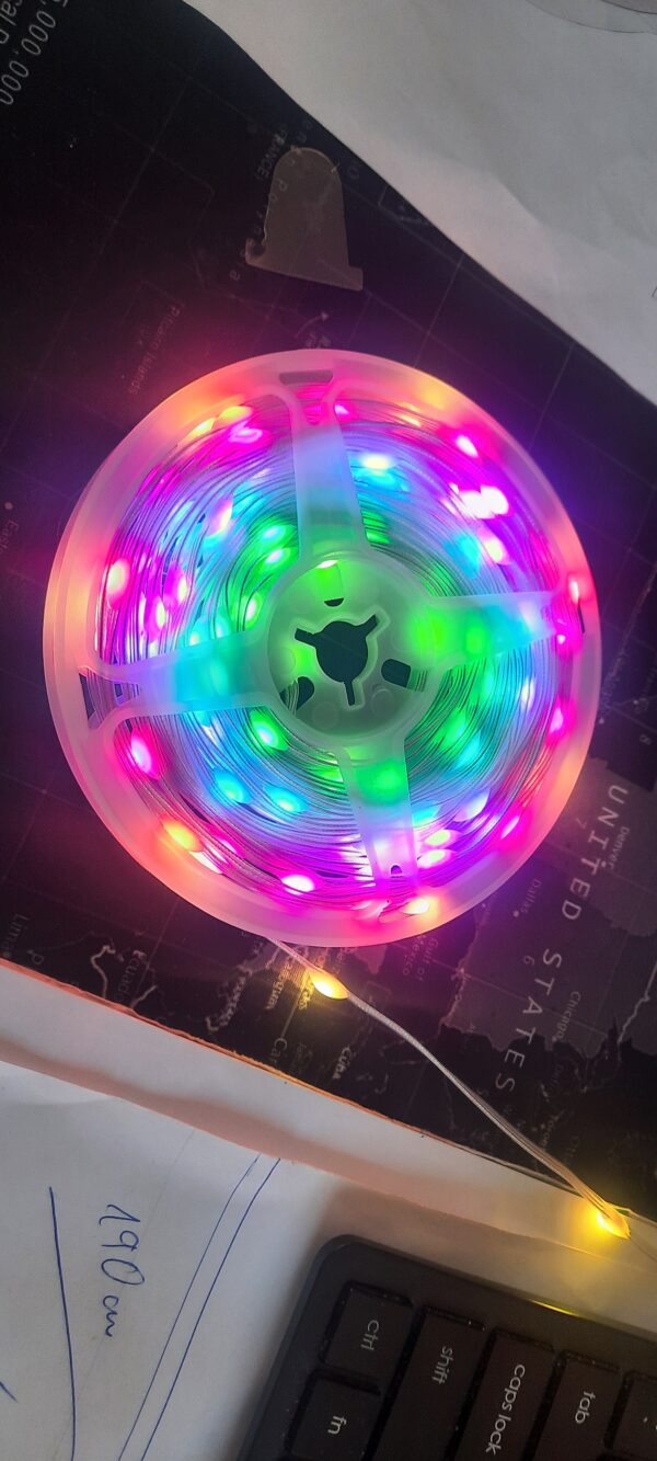 Led riba liimita  10m.lisadega,äpp,usb toide.