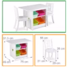 674f465babf01cdc0d6b3916_ZESTAW-MEBLI-DLA-DZIECI-STOLIK-2-KRZESLA-POJEMNIKI-NA-ZABAWKI-3 Lastetoa mööblikomplekt, 2 tooli,laud ja mänguasjakastid.Tasuta kulleriga koju!