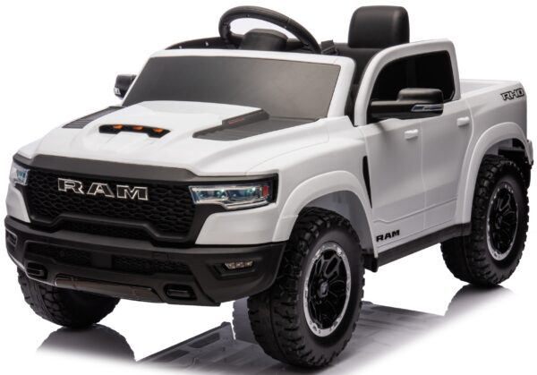 DODGE-RAM-1500-auto-na-akumulator-skora-pilot-miekkie-kola-eva-samochod-12V-ZB618 (4) Laste elektriauto "Dodge RAM 1500" nahkiste,pehmed rattad,MP3,Tasuta kulleriga koju!
