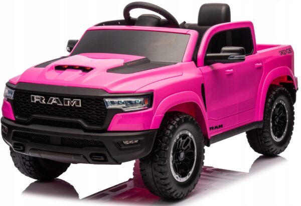 DODGE-RAM-1500-auto-na-akumulator-skora-pilot-miekkie-kola-eva-samochod-12V-ZB618 Laste elektriauto "Dodge RAM 1500" nahkiste,pehmed rattad,MP3,Tasuta kulleriga koju!